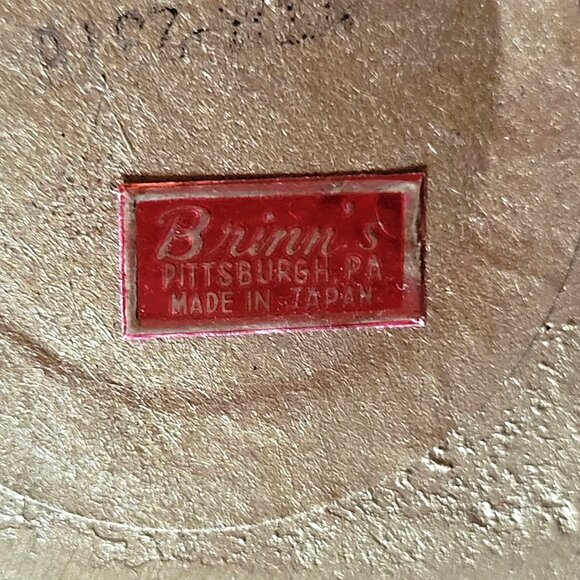 Vintage Brinns Angel Figurine Paper Mache Composite Christmas 1960s 8.5" *Read - Picture 8 of 9